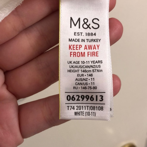 M&S #FASHIONBLOGGER White T-shirt - Picture 5 of 5